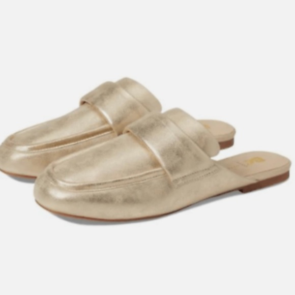 BC Footwear Brunch Date Mule in Gold Metallic - Picture 1 of 2